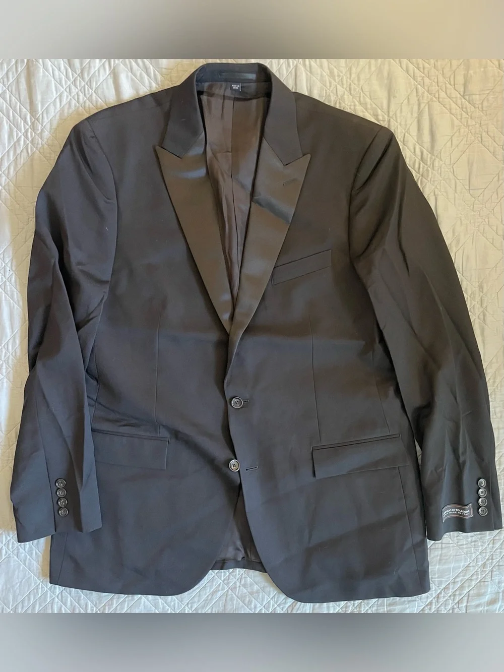J. Crew Ludlow Slim-fit tuxedo jacket in Italian wool Size 44 L NWT $698 50678